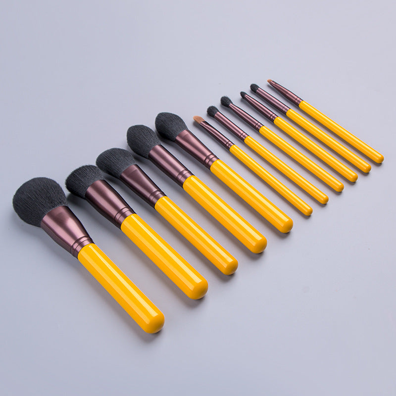 ✨ 11-Piece Little Yellow Duck Makeup Brush Set 💛💄