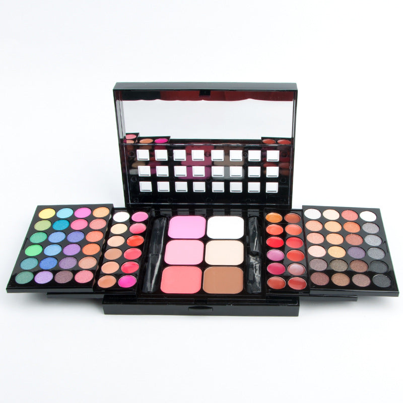 💄 78-Color Makeup Set – Eyeshadow, Lip Gloss, Blush, Foundation & Contour All-in-One Kit ✨