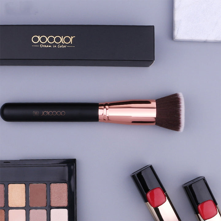 ✨ Foundation & Loose Powder Makeup Brush — Beauty Tool 💄