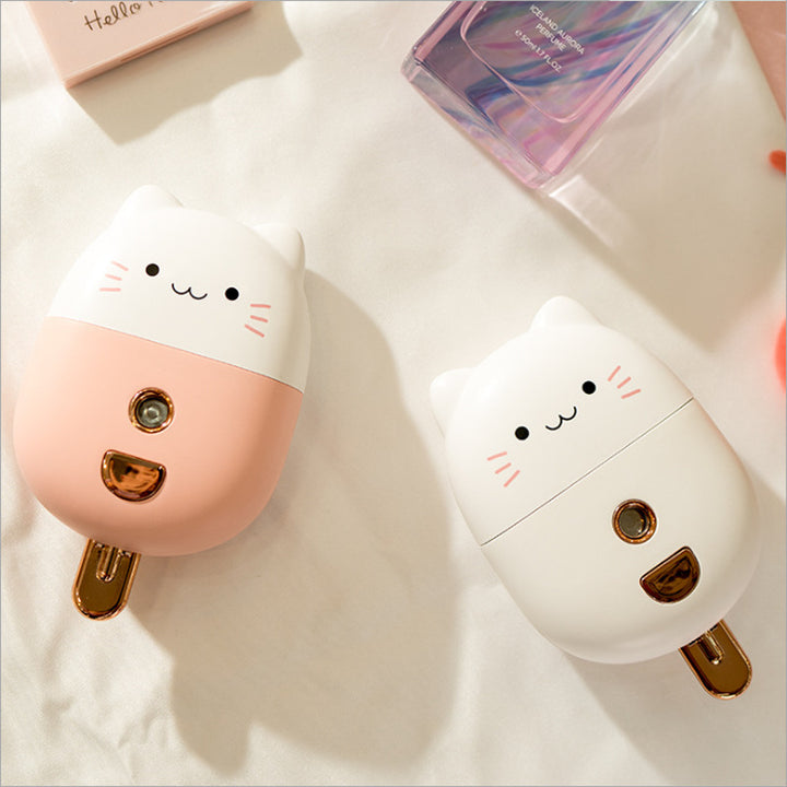 💨🔋 Nano Spray Handheld Humidifier | Portable Rechargeable Fine Mist Moisturizing Device