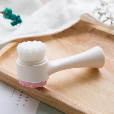 🧼✨ 3D Double-Sided Wash Brush | Deep Facial Cleansing Tool