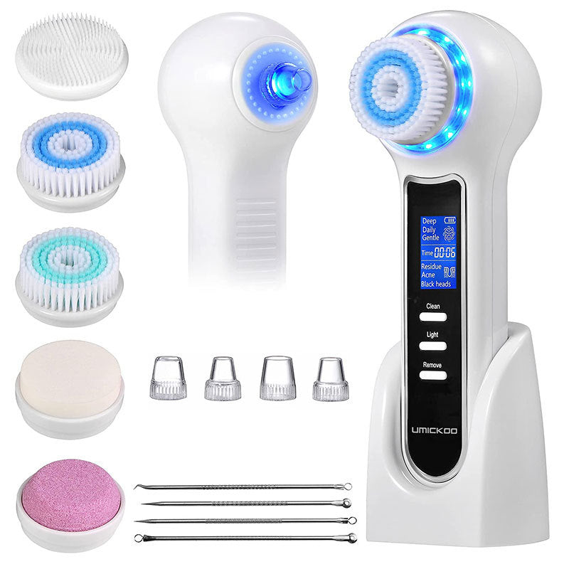 🧼🖤 Multifunctional Face Cleaning Brush | Electric Blackhead Remover & Pore Cleansing Machine