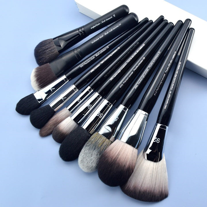 🖌️ S Series Loose Powder Brush – Facial Makeup Brush No.47 (Wood, Alloy & Plastic Handle) 💄✨