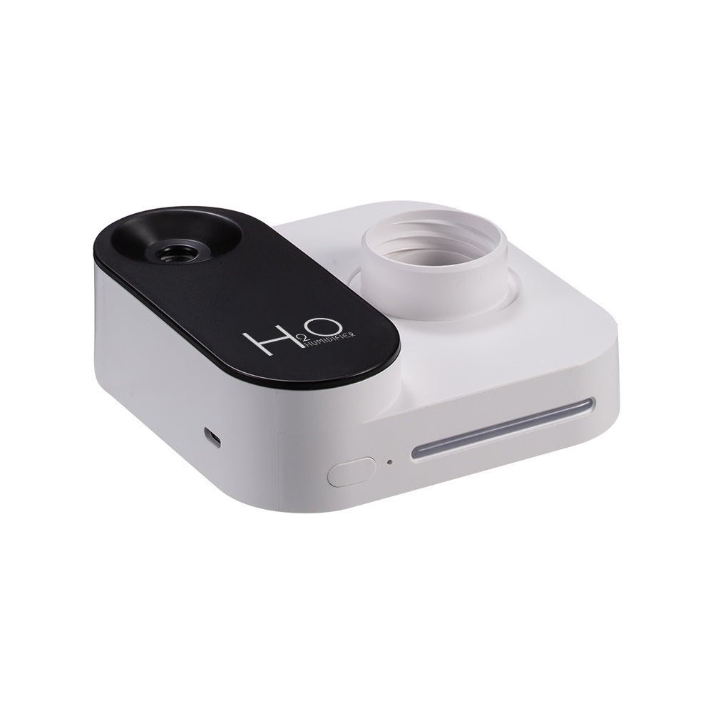 📷💧 USB Mini Camera Humidifier | Wireless Battery Aroma Diffuser Night Light