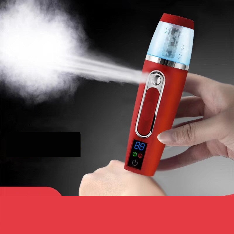 💧✨ Spray Portable Rechargeable Face Steamer | Hydrogen-Rich Nano Moisture Device