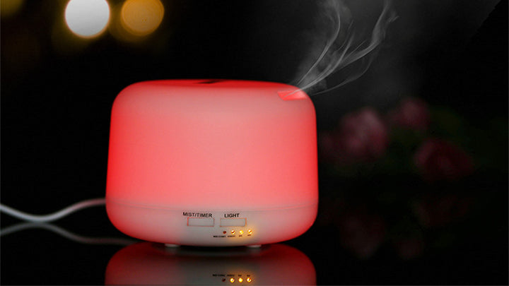 🌿💧 Mini 300ml Aromatherapy Humidifier | Ultrasonic Essential Oil Diffuser