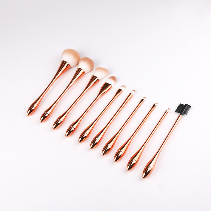 ✨ Zhuoerya 10-Piece Goblet Makeup Brush Set 💄