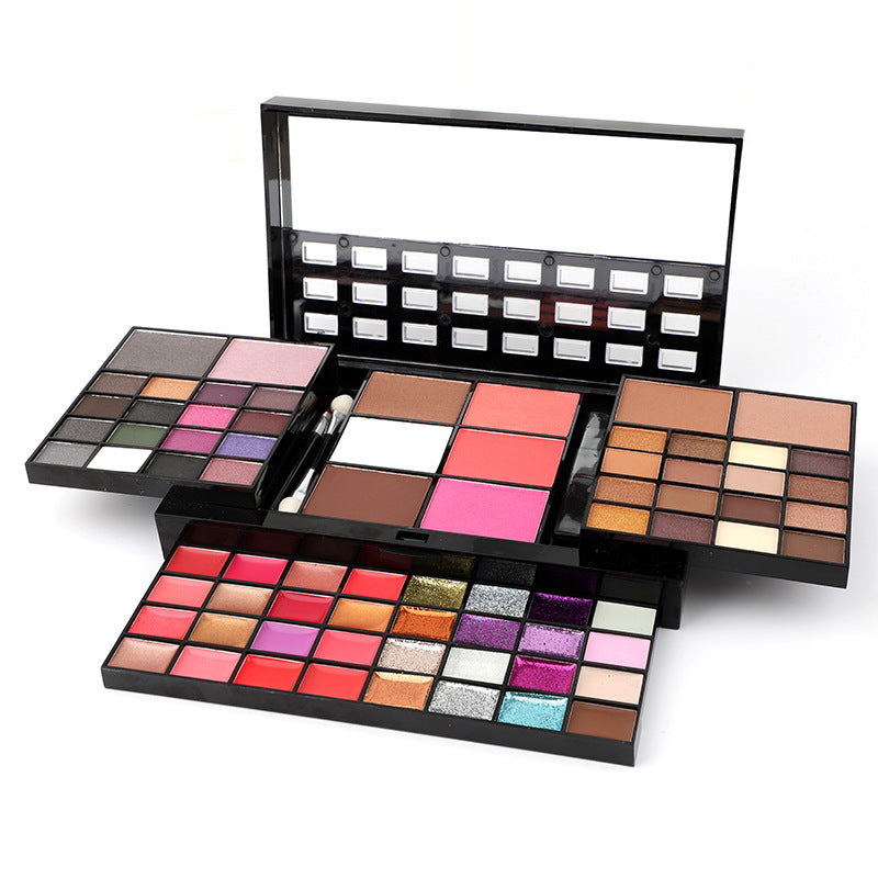 🎨💄 74 Colors All-in-One Makeup Palette | Eyeshadow, Lip Gloss, Blush & Contour Kit ✨