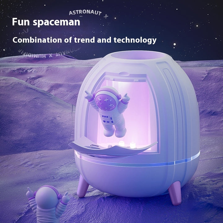 🚀🧑‍🚀 Space Capsule Desktop USB Humidifier | Astronaut Mini Mist Maker