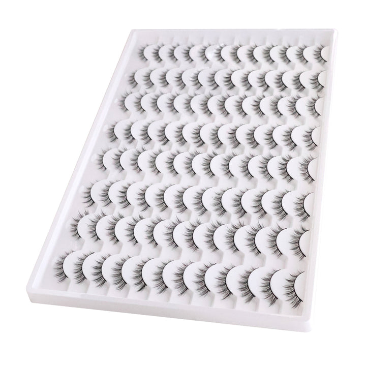 👁️✨ 3D False Eyelashes – Multi-Layered Realistic Soft & Comfortable Lashes