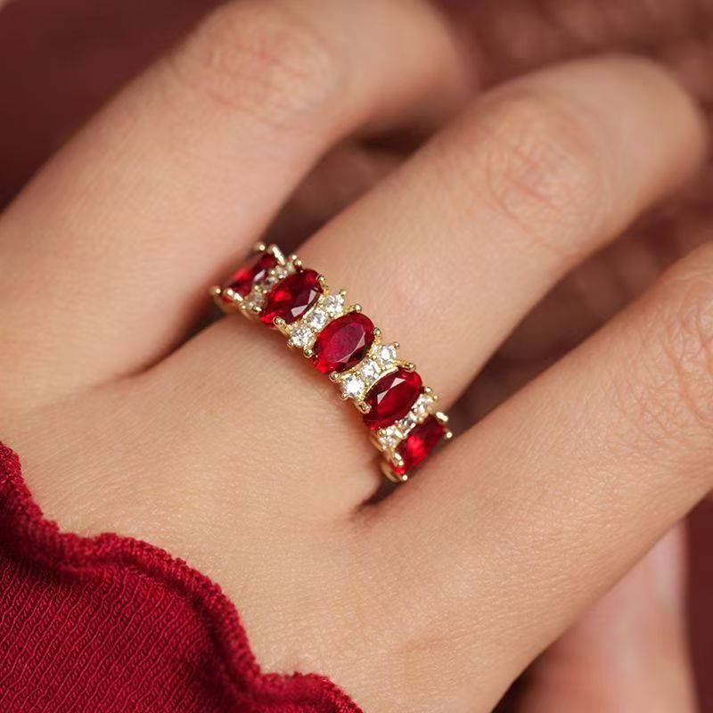 Women’s Adjustable French-Inspired Geometric Ring – Elegant Chanel Style Jewelry