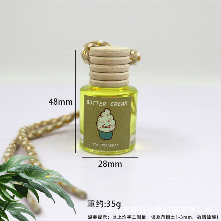 ✨ Car Aromatherapy Perfume Glass Bottle — Hanging Pendant Fragrance (50ml) 🚗🌿