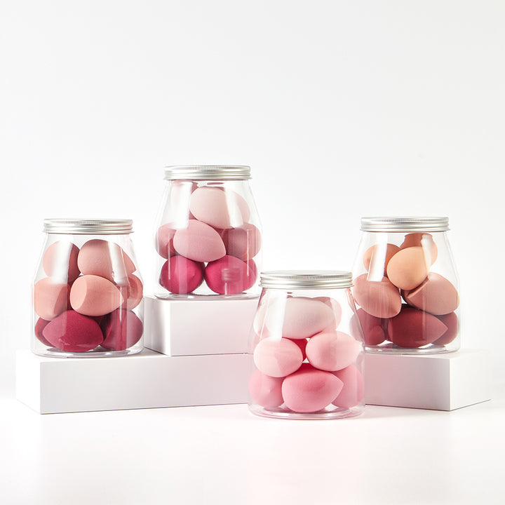 💧💄 Water Drop Beveled Beauty Makeup Egg Puff | Latex-Free Makeup Sponge Set