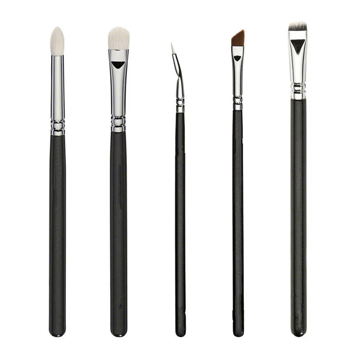 ✨ 15-Piece Black Makeup Brush Set — Full Beauty Tools Kit 💄🖤