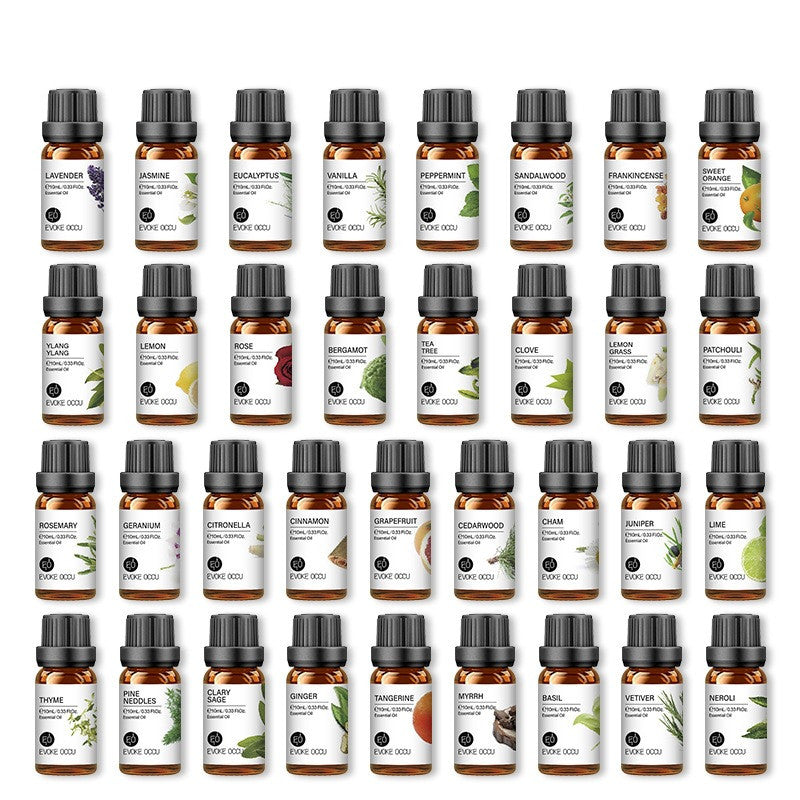 ✨ Aroma Essential Oil — Lavender Humidifier & Massage Oils Collection (10ml) 🌿💧