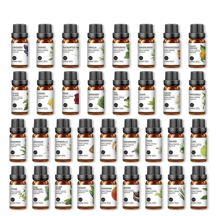 ✨ Aroma Essential Oil — Lavender Humidifier & Massage Oils Collection (10ml) 🌿💧