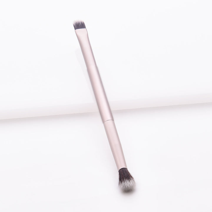 ✨ Single Double-Headed Eyeshadow Brush — Champagne Gold 💄✨