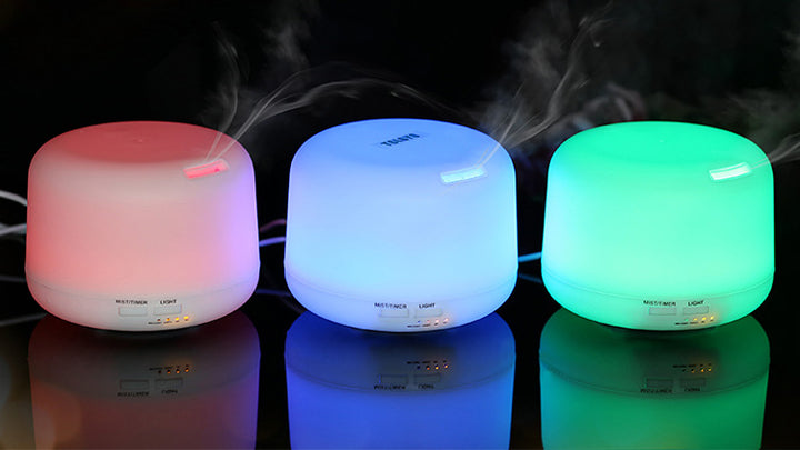 🌿💧 Mini 300ml Aromatherapy Humidifier | Ultrasonic Essential Oil Diffuser