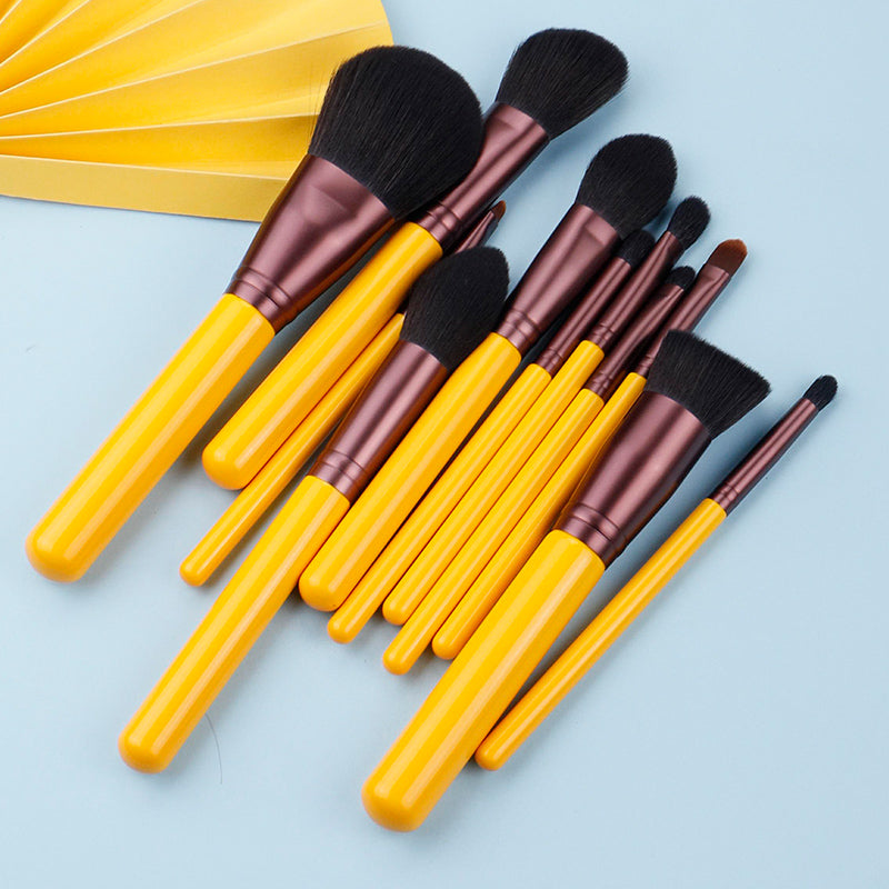 🍇✨ Little Grape Series Makeup Brush Set — soft beauty with a touch of charm