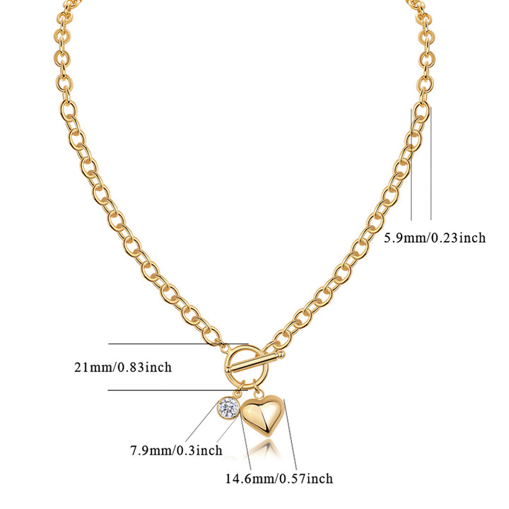💎 1-Carat Morganite Minimalist Pendant Necklace – Gold-Plated S925 Silver (26.8g) 💎