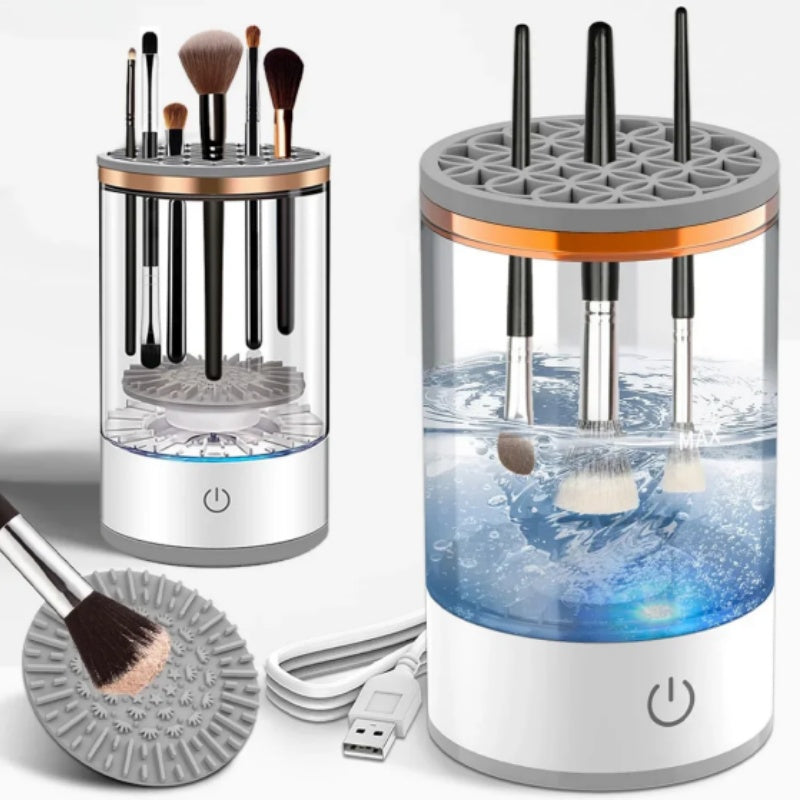 ✨ Automatic Rotating Makeup Brush Cleaner — USB Electric Washing Machine 💄🧼⚡
