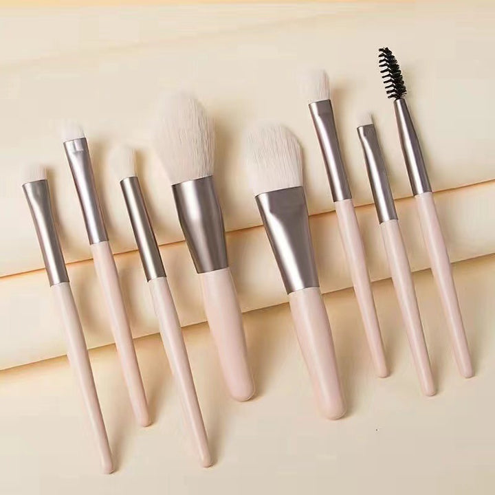 🍬✨ Eight Macaron Makeup Brush Eye Detail Set 💄