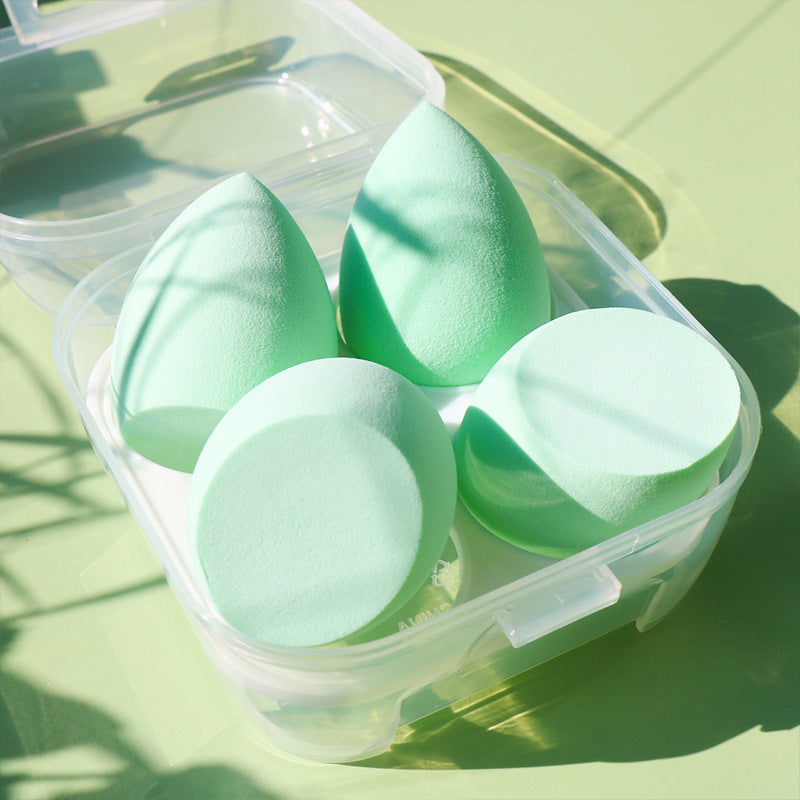 💄✨ Wet & Dry Face Wash Makeup Powder Puff | Super Soft Beauty Egg Set