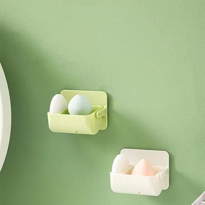 💄✨ Cosmetic Egg Storage Rack | Punch-Free Makeup Sponge Holder