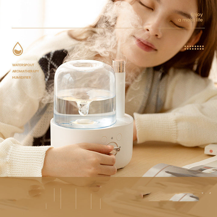 💧🌿 Water Hose Incense Humidifier | Essential Oil Aromatherapy Desktop Diffuser ✨
