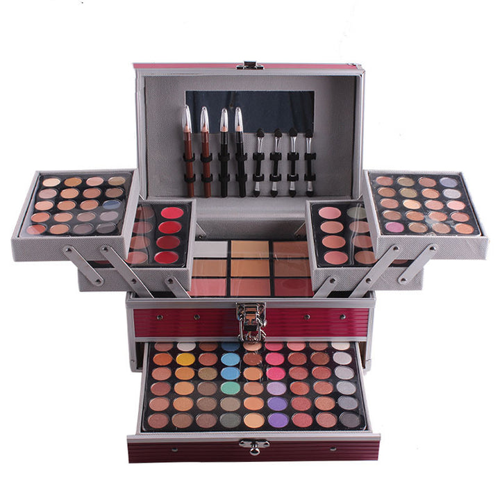 💄 Miss Rose Cosmetic Bag Makeup Artist Kit – Multi-Color Eyeshadow Makeup Box (Hot Sale) ✨