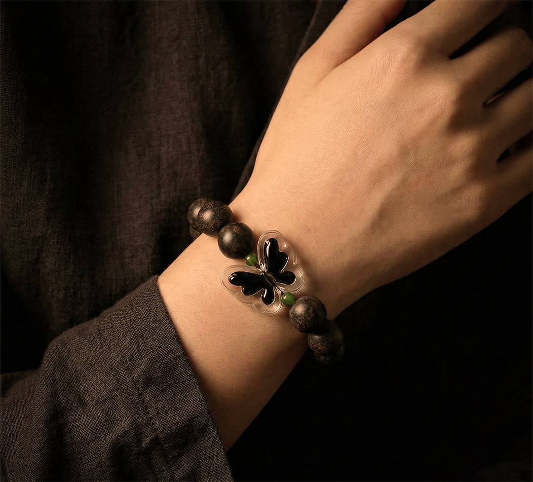 Chinese Herbal Bead Bracelet – Lightweight Traditional Wellness Jewelry