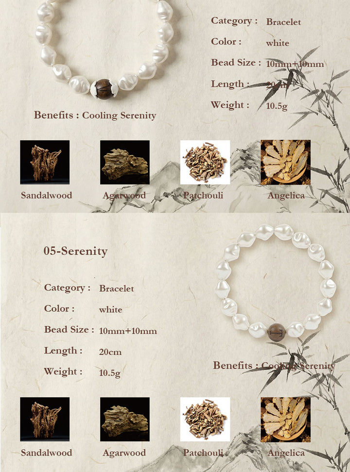Chinese Herbal Bracelet – Traditional Style Lightweight Bead Bracelet