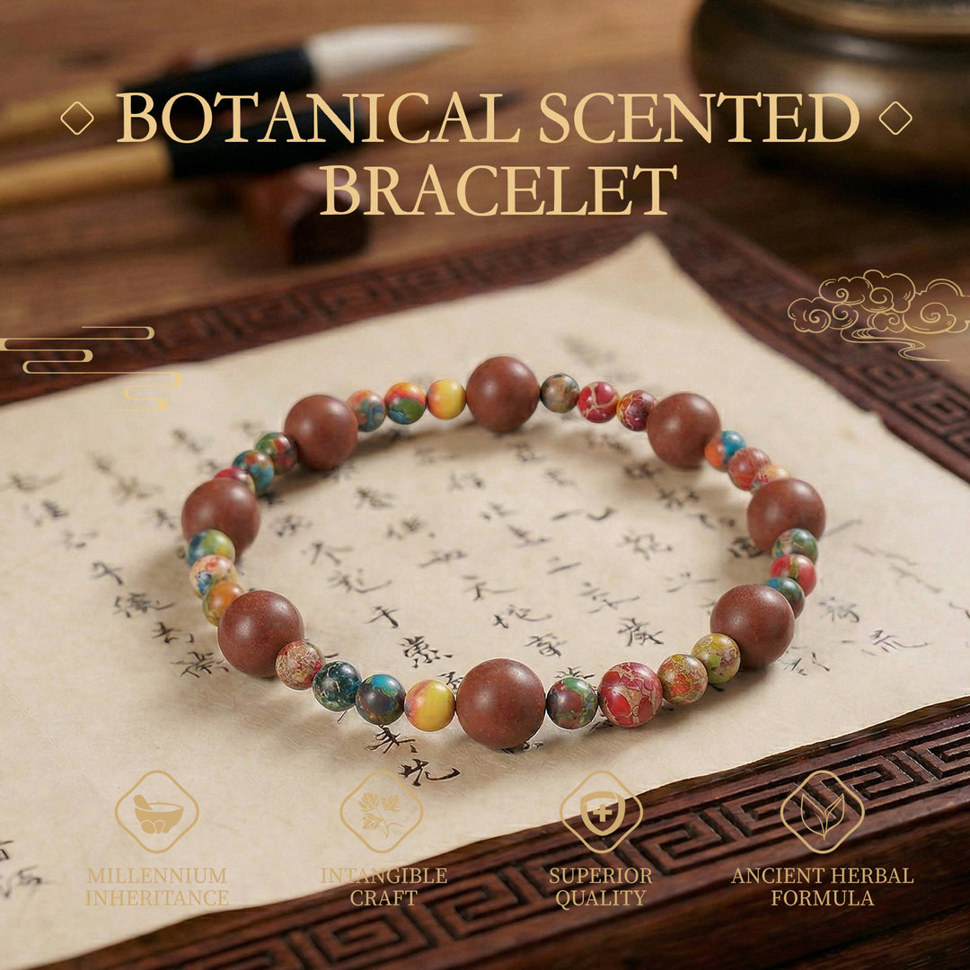 Chinese Herbal Bead Bracelet – Lightweight Wellness Jewelry