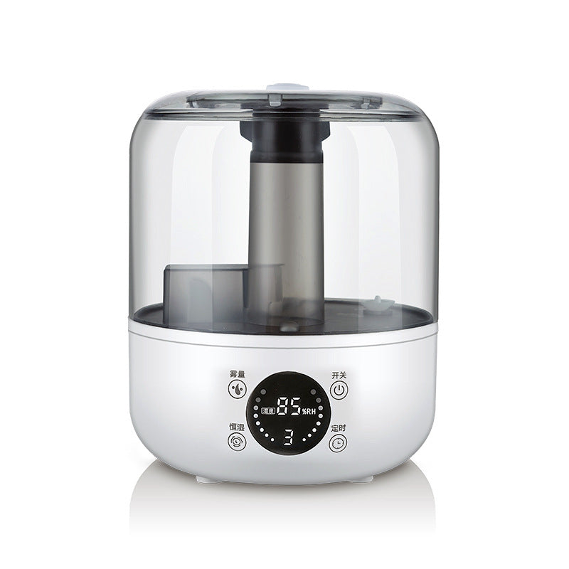💧🏠 Silent Household Humidifier | Large Capacity Dual-Mist Remote Control Unit