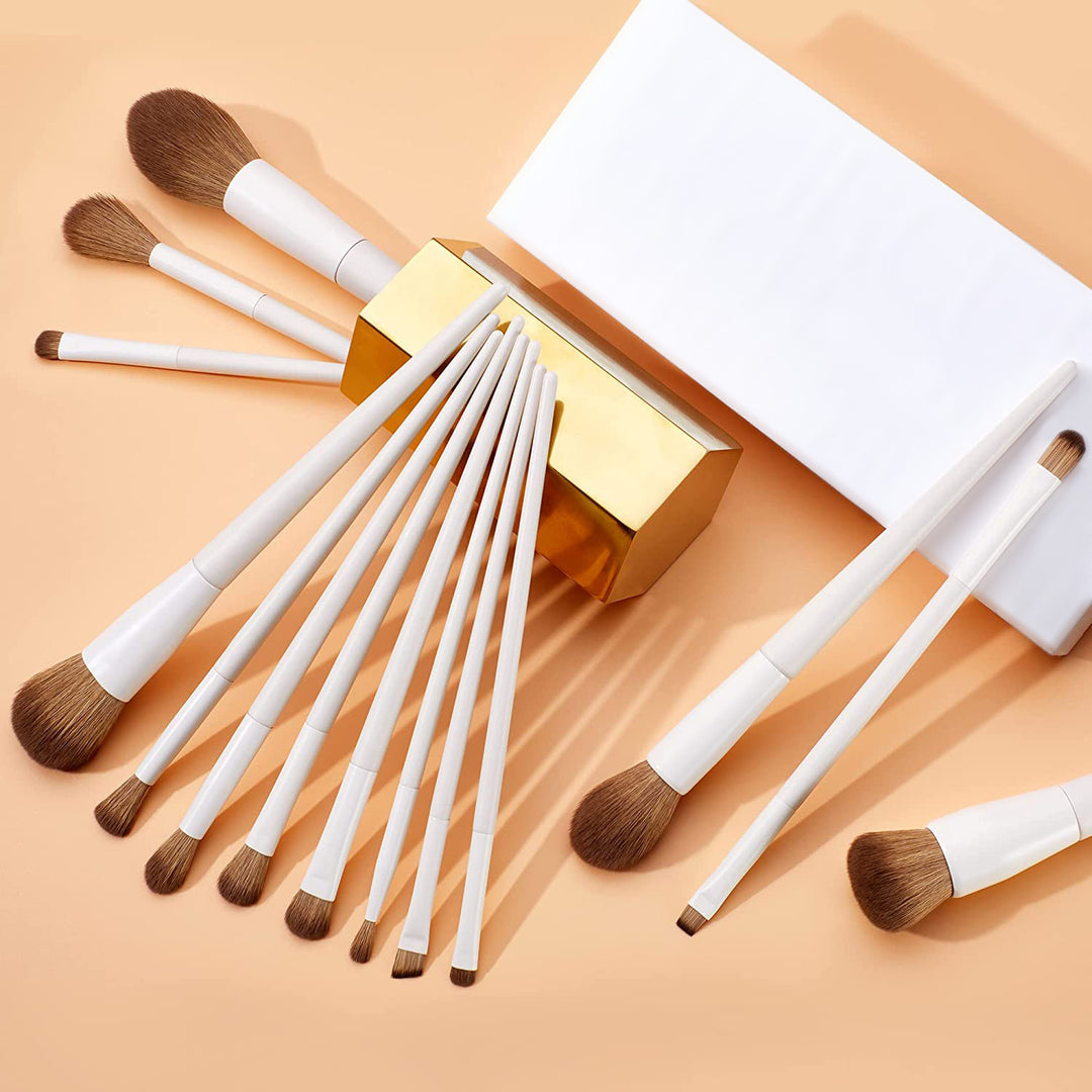 ✨ 14-Piece Soft Hair Makeup Brush Set — Professional Beauty Tools 💄