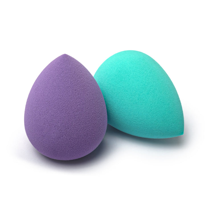 🥚💄 Solid Color Water Drop Makeup Sponge – Soft Beauty Egg Powder Puff (Wet & Dry Use)