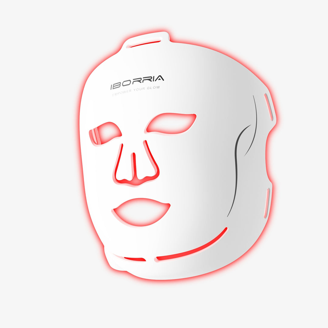 🔴✨ Silicone LED Red Light Photon Skin Rejuvenation Device | Facial Phototherapy Beauty Tool