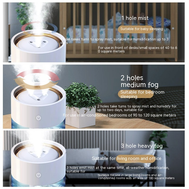 💧🌫️ Heavy Fog USB Humidifier | Silent Portable Desktop Air Moisturizer ✨