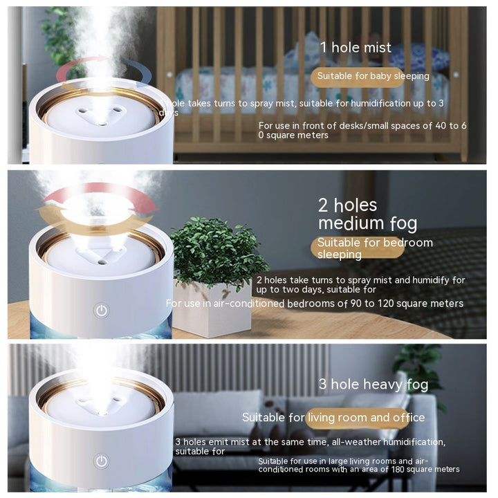 💧🌫️ Heavy Fog USB Humidifier | Silent Portable Desktop Air Moisturizer ✨