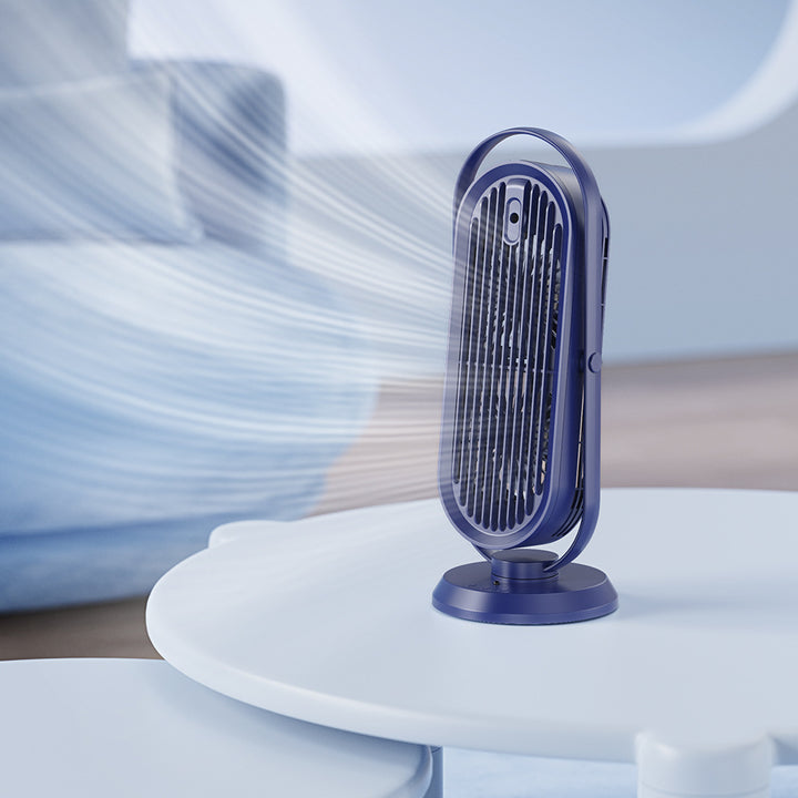 🌬️🔋 Battery Remote Control Shaking Head Fan Humidifier | Large Wind Spray Cooling Device