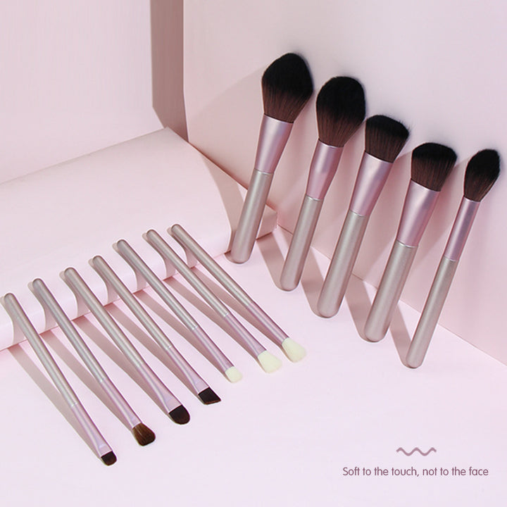 ✨ 12-Piece Small Grape Professional Makeup Brush Set — Super Soft Beauty Tools 💄🍇