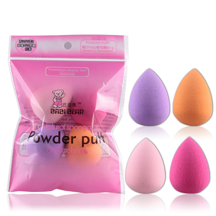 💄✨ Small Latex Gourd Makeup Sponge Egg | Wet & Dry Beauty Blender Set