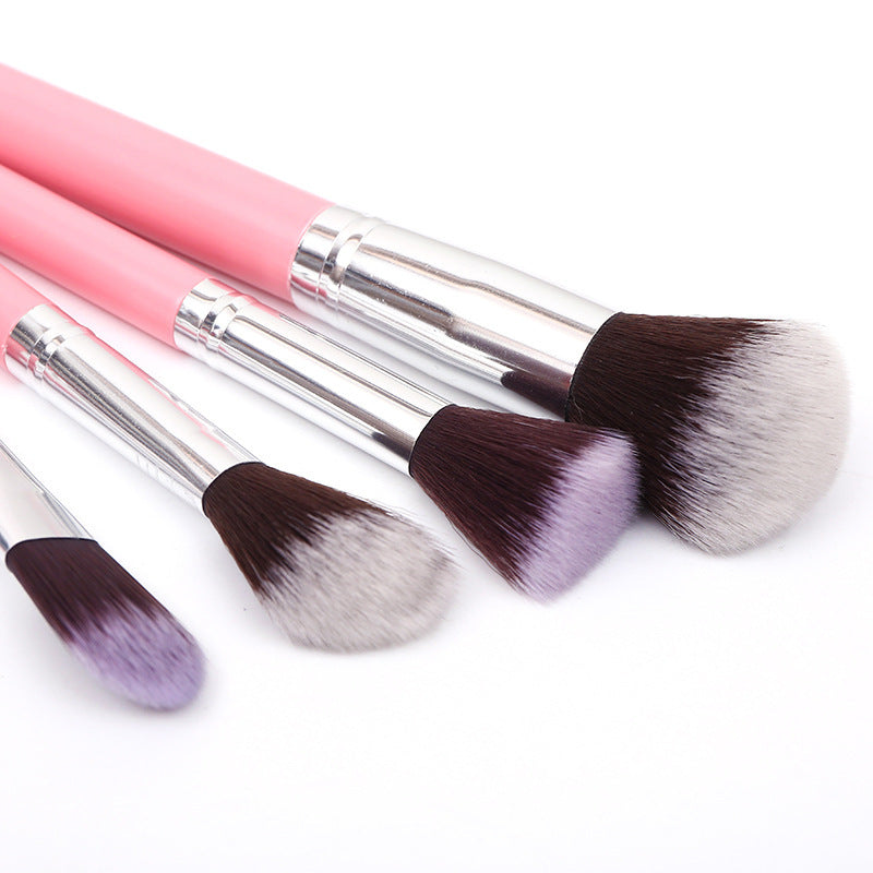 ✨ 12-Piece Cosmetic Brush Set — Cartridge Barrel Beauty Tools Kit 💄