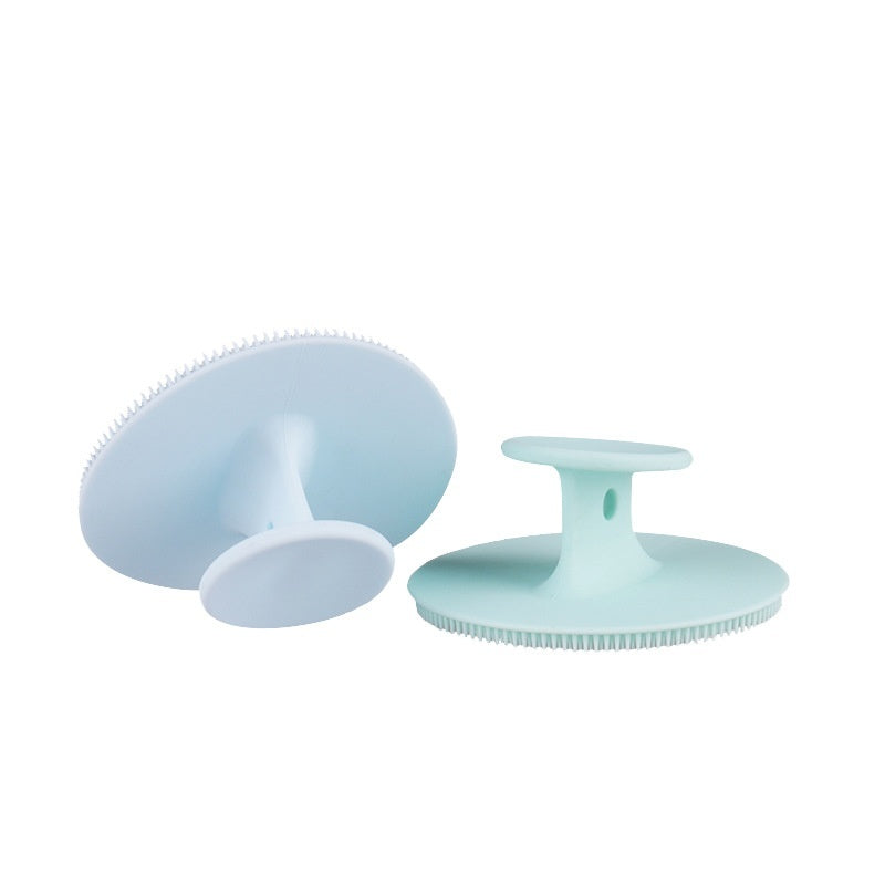 🧼💗 Silicone Bath Brush | Body Cleansing & Anti-Itch Facial Cleaning Tool
