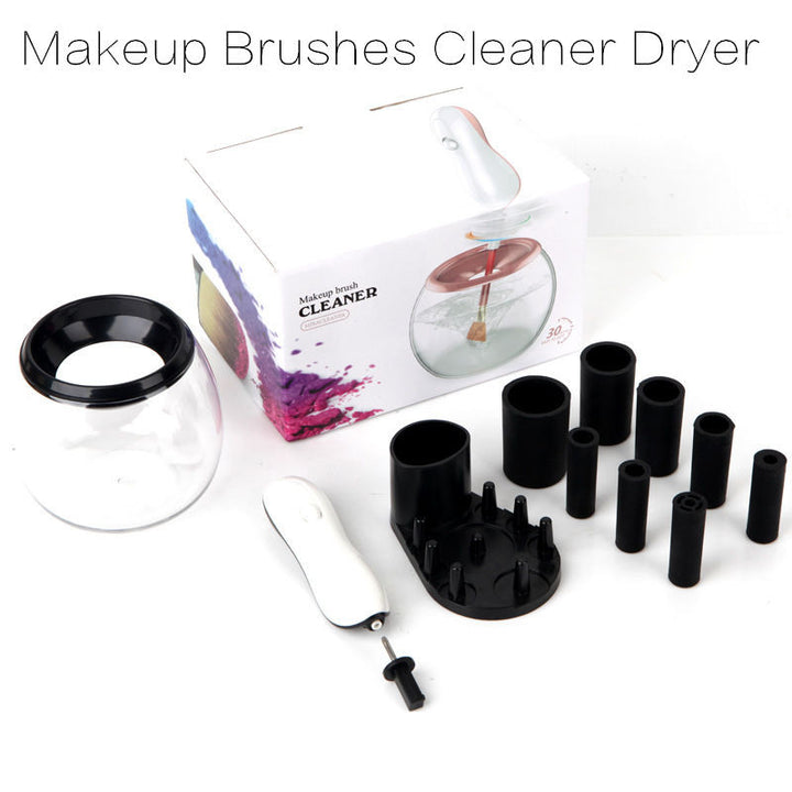 ✨ Makeup Brush Cleaner & Dryer — 360° Deep Clean Machine 💄🧼⚡