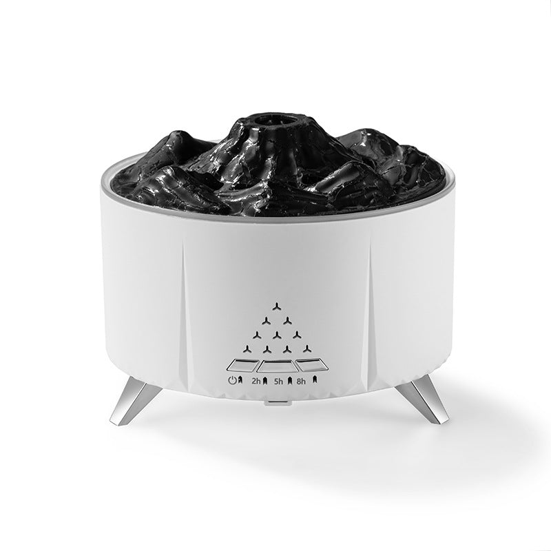 🌋💧 White Noise Volcano Humidifier | Bluetooth Speaker Aroma Diffuser 🎶✨