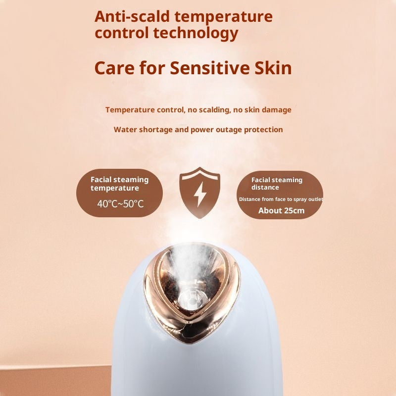 💨❄️🔥 New Hot & Cold Three-Spray Facial Vaporizer | Nano Steam Facial Beauty Device