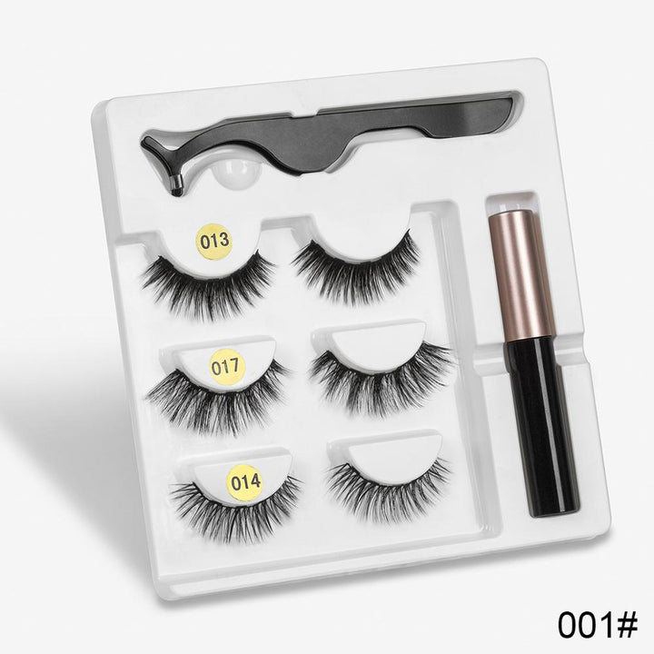 🧲👁️ Magnetic False Eyelashes – Handmade High-Grade Fiber Lash Set
