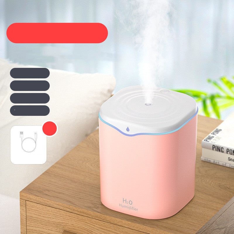 💧🌈 Household Silent Water Drop Humidifier | Large Spray USB Mist 🌿✨