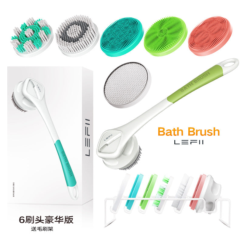 🧼🛁 Exfoliating Skin Cleansing Bath Brush | Electric Deep Clean Body Care Device